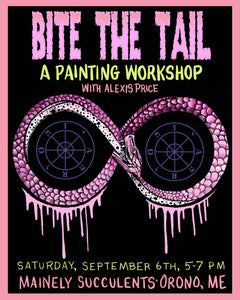 Bite the Tail: a painting workshop